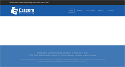 Desktop Screenshot of esteemclean.com